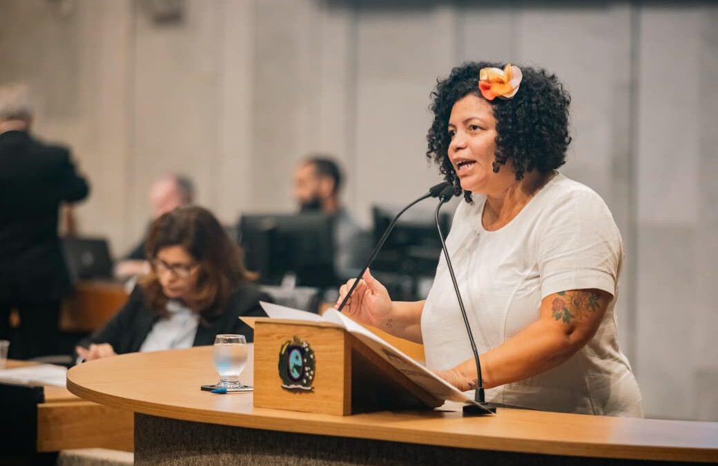 Dani Portela rebate falas transfóbicas de Joel da Harpa durante sessão plenária